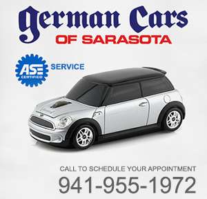 German Cars of Sarasota ASE Certified Mini Cooper Repair, Service & Oil Changes