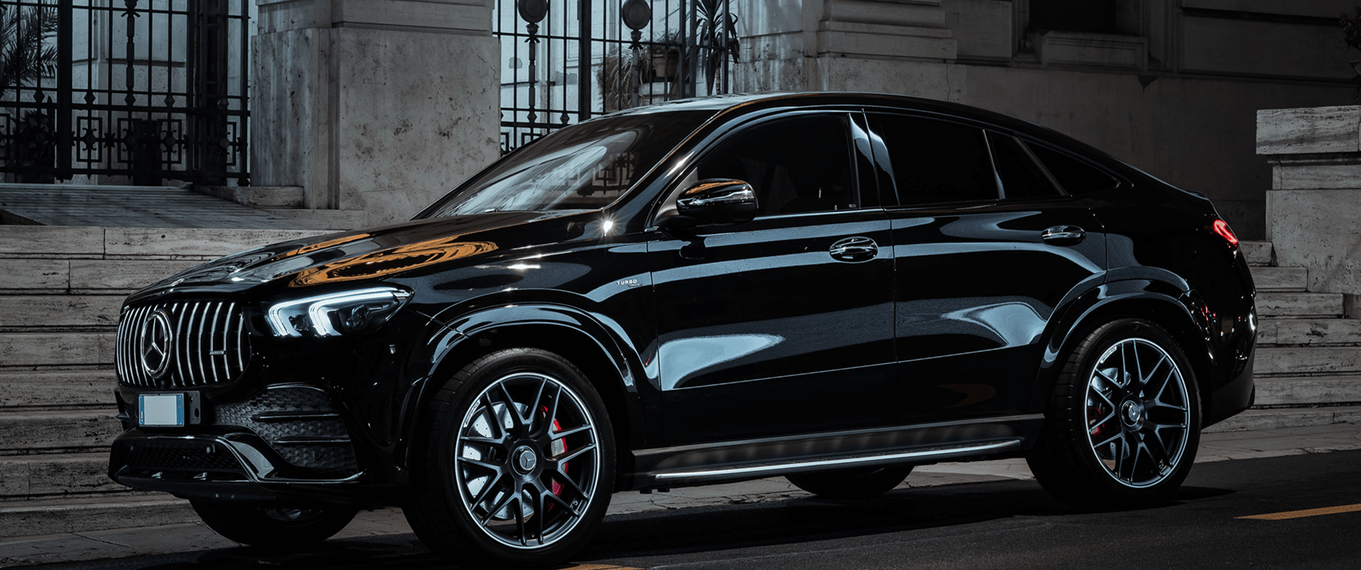 Black Mercedes-AMG GLE Coupé